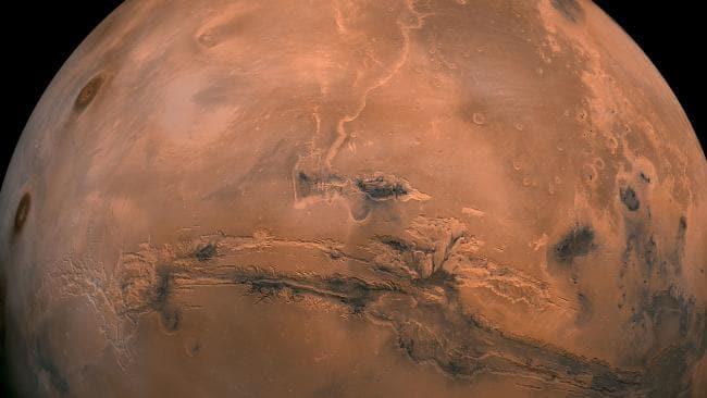 Marte L'immagine di Marte ricostruita grazie alle immagini catturate da Mars One