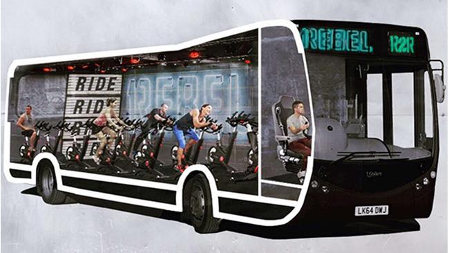 Con l'autobus palestra rientri dal lavoro e ti tieni in forma Tieniti in forma rientrando dal lavoro con l'autobus palestra