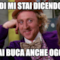 QUINDI MI STAI DICENDO CHE MI DAI BUCA ANCHE OGGI?!?