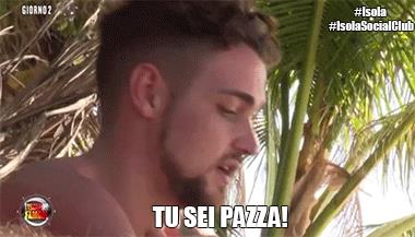 Tu sei pazza!, Valerio Scanu sull'Isola