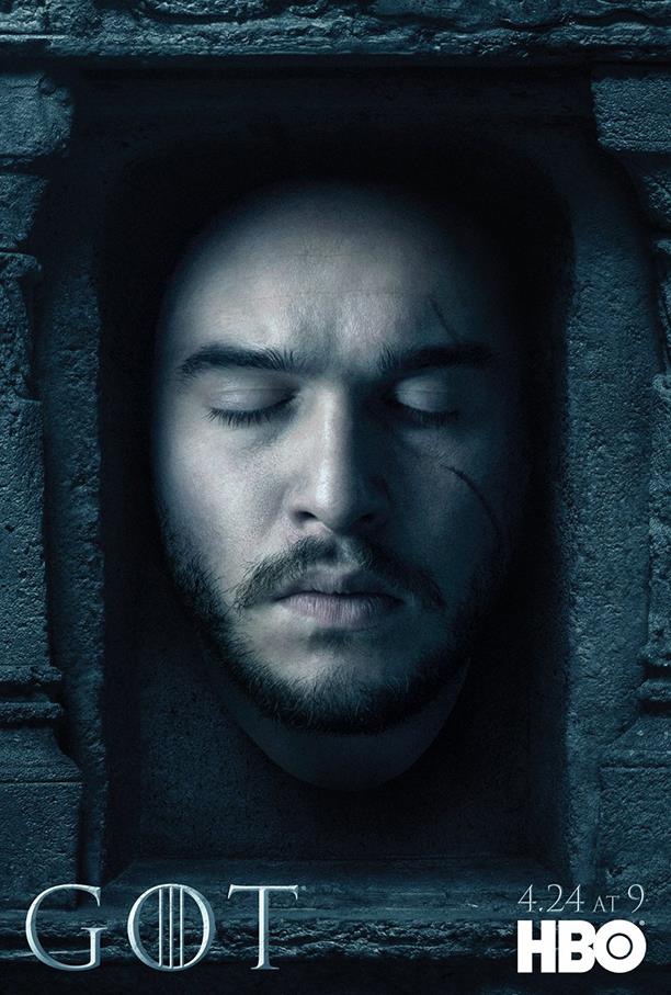 Game of Thrones 6: il poster di Jon Snow