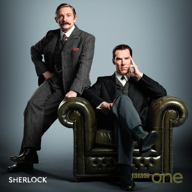 BBC One ha rilasciato questo poster per lo speciale natalizio di Sherlock