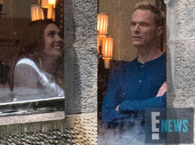 Ecco Visione e Scarlet Witch in una foto dal set