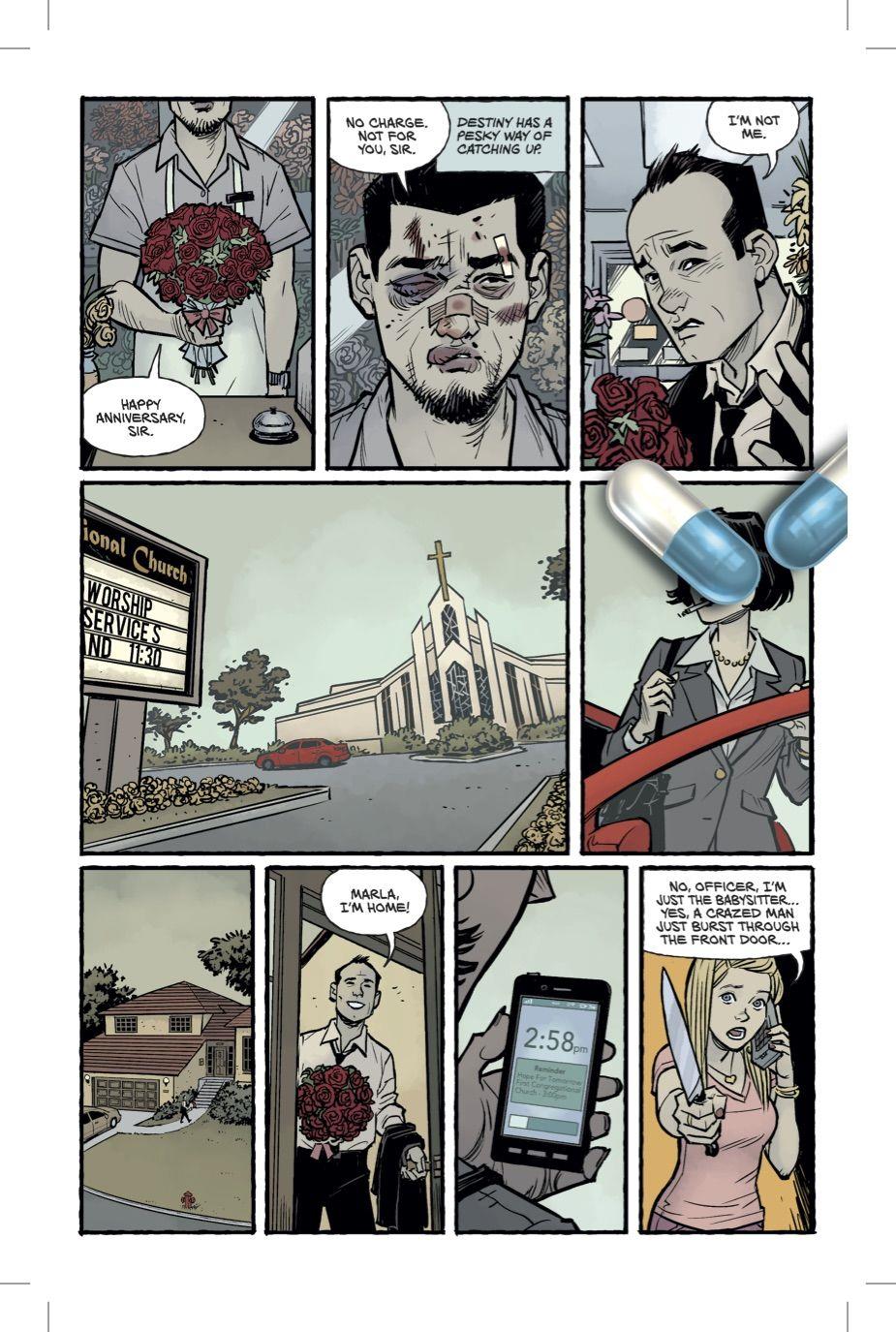 la seconda pagina del fumetto Fight Club 2