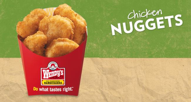 Nuggets I nuggets di Wendy's
