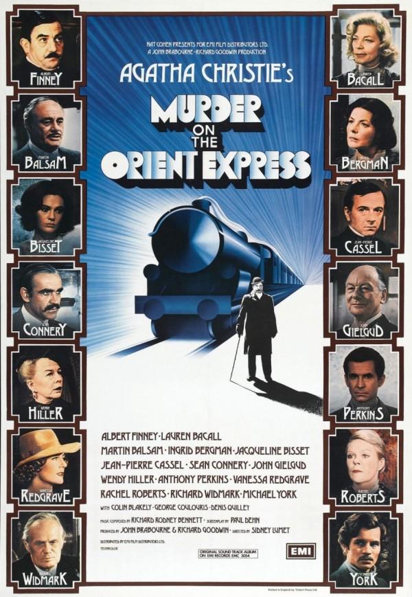 Poster del film Assassinio sull'Orient Express del 1974