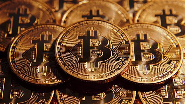 I Bitcoin Le monete con il logo dei Bitcoin