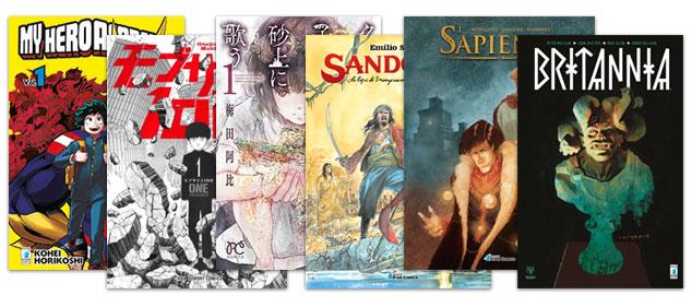 I fumetti che potremo trovare in fumetteria per i Free Comic Book Days