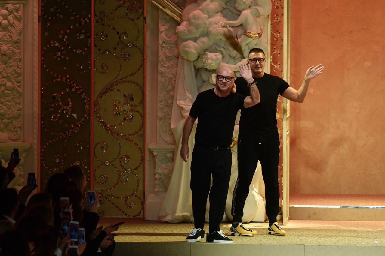 I due stilisti Dolce & Gabbana