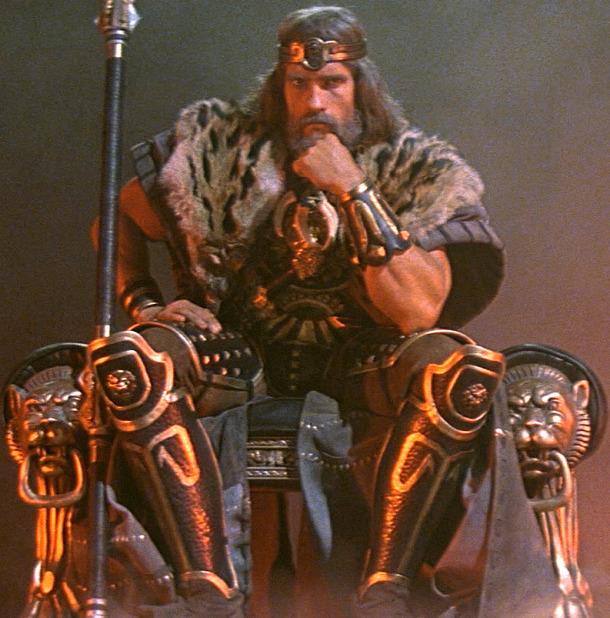 Arnold Schwarzenegger ne The Legend of Conan