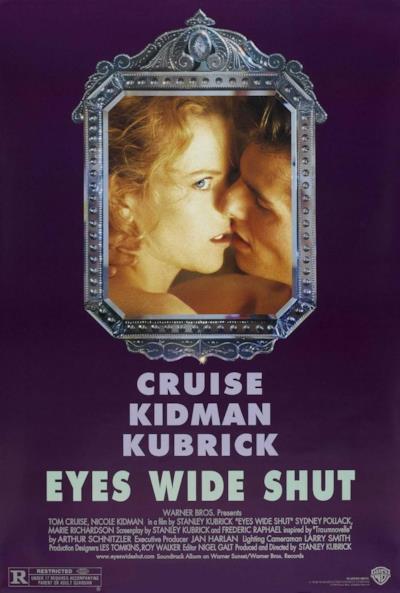 La locandina de Eyes Wide Shut