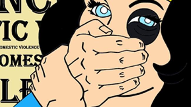 Wonder Woman viene fatta tacere Wonder Woman azzittita nella campagna NO VIOLENCE AGAINST THE WOMEN