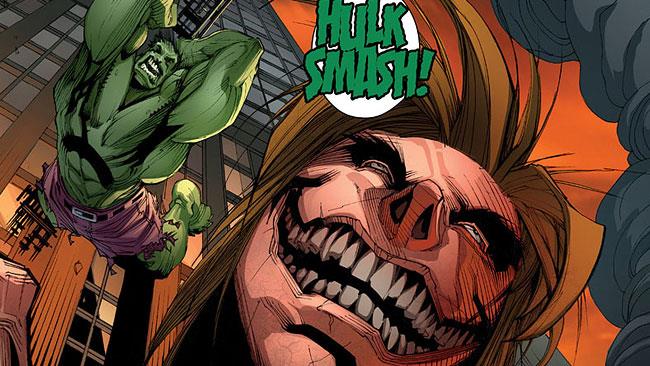 Attack on Avengers: leggi il fumetto crossover tra L'Attacco dei Giganti e l'universo Marvel Hulk contro i giganti di Hajime Isayama