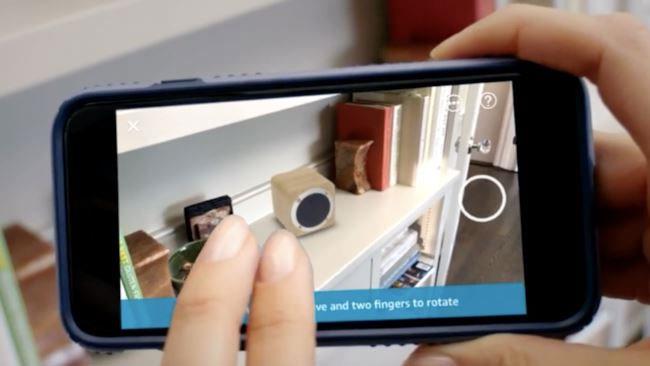 Ecco come appare la funzionalità La foto introduttiva dell'AR view