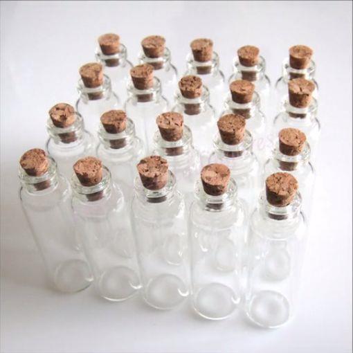 Le boccette del progetto Fart in a Jar