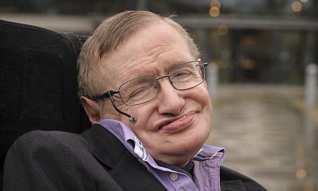 Una foto recente di Stephen Hawking