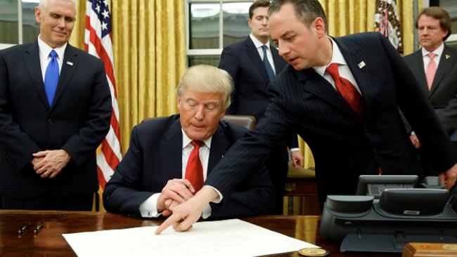 Il presidente Donald Trump