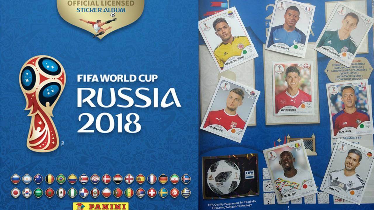 Le figurine ufficiali di Russia 2018