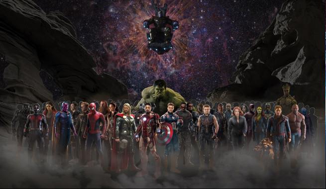 I personaggi di Avengers: Infinity War