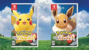 Le locandine di Pokemon Let’s Go Pikachu e Pokemon Let’s Go Eevee