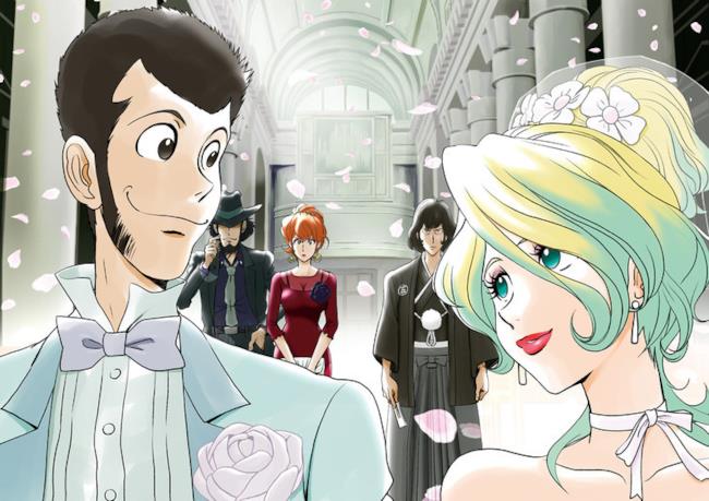 L'avventura italiana di Lupin III foto promozionale manga Foto promozionale del manga de L'avventura italiana di Lupin III