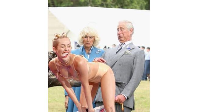 Miley Cyrus e il Principe Carlo