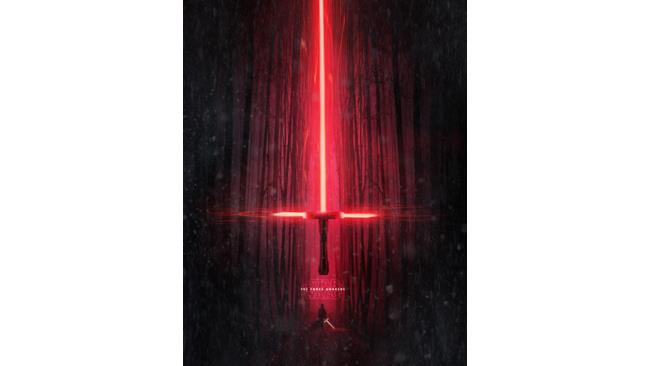poster della lightsaber di Star Wars 7