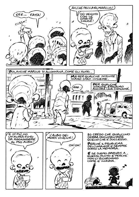 Pagina di anteprima di The Walking Rat di Leo Ortolani
