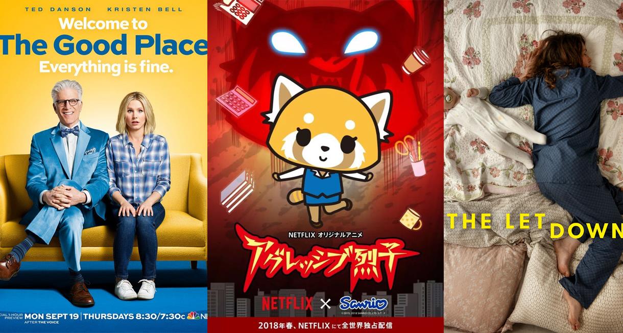 un collage con le locandine dei film novità di netflix aprile 2018