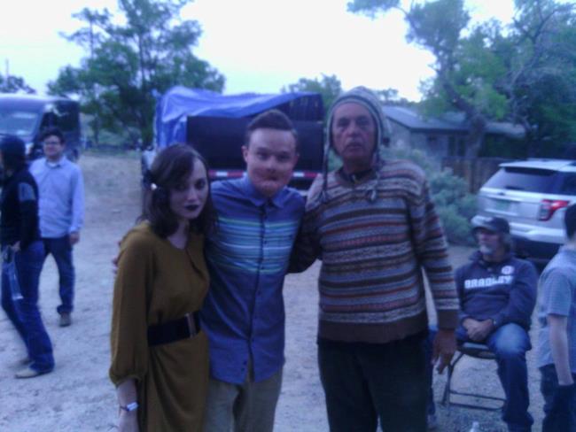 Immagini dal set di Preacher con Facciadiculo