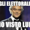 Brogli elettorali? ?? Ci ho visto lungo