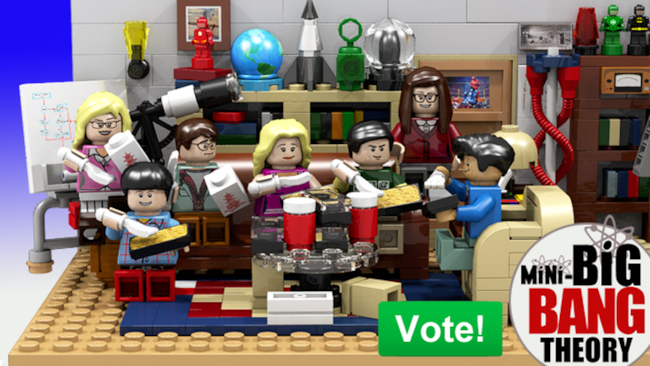 The Big Bang Theory avrà un suo set Lego ufficiale Il set Lego di The Big Bang Theory