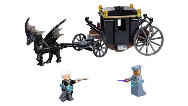 I pezzi del set La foto di alcuni dei pezzi contenuti all'interno del set LEGO