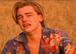 Leonardo DiCaprio che piange - GIF di reazione ai commenti, le più divertenti da usare su Whatsapp e Facebook