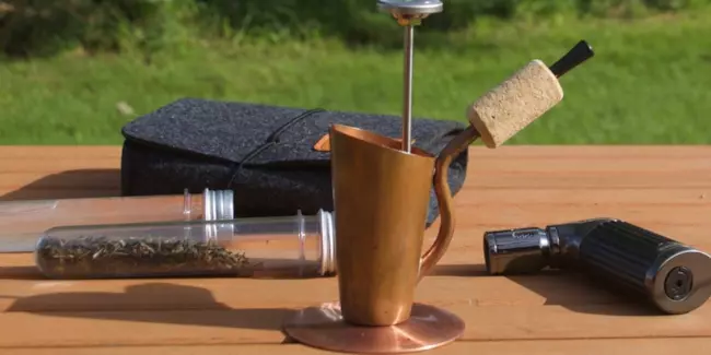 La pipa che fa da caffettiera ovunque desideri Bripe, la pipa che fa da caffettiera ovunque vuoi