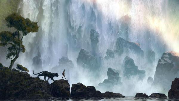 Mowgli e Bagheera nella prima immagine del live-action Disney del Libro della Giungla