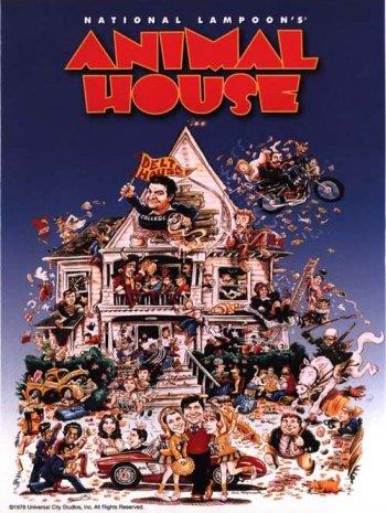 La locandina de Animal House