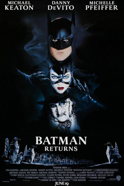 La locandina di Batman – Il ritorno