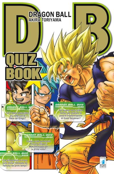 La copertina originale di Dragon Ball Quiz Book, in arrivo in Italia il 15 Novembre.