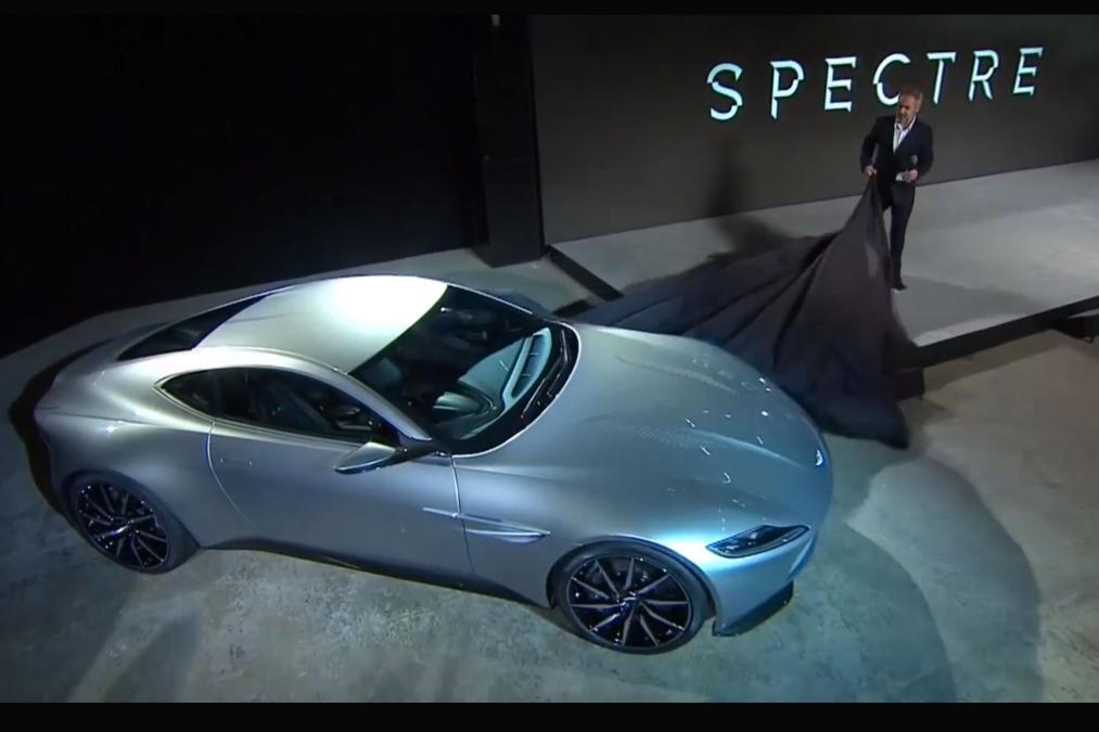 Presentazione della Aston Martin DB 10 per il film Spectre