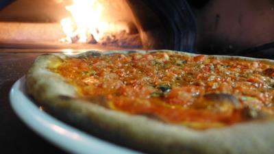 Una delle pizze del menu