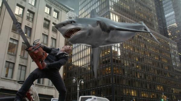 Sharknado 3 si farà, con il cast originale Scena del film Sharknado