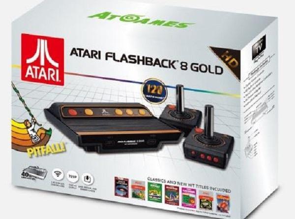 Il packaging dell'Atari Flashback 8 Gold