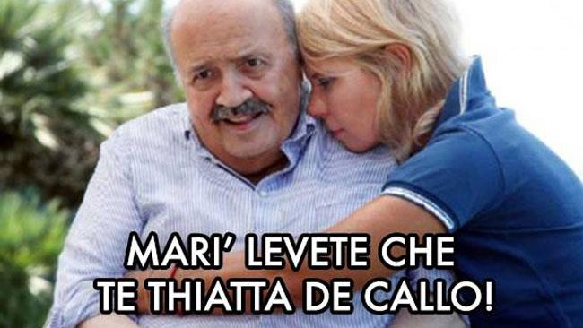 La pagina social che parla come Maurizio Costanzo per farti ridere Maurizio Costanzo commenta cose
