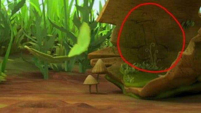 Ape Maia, c'è un pene su un tronco e Netflix cancella la puntata Un fotogramma del pene in questione