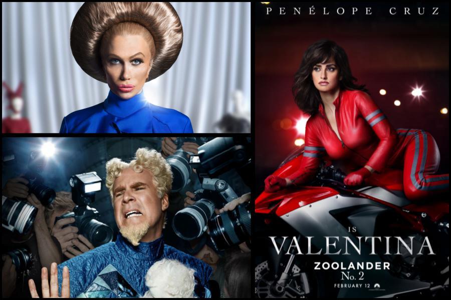 Gli attori Penelope Cruz, Kristen Wiig e Will Farrell che fanno parte del sequel di Zoolander