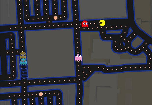 I migliori pesci d'aprile 2015 Pac-Man su Google Maps