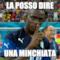 LA POSSO DIRE UNA MINCHIATA