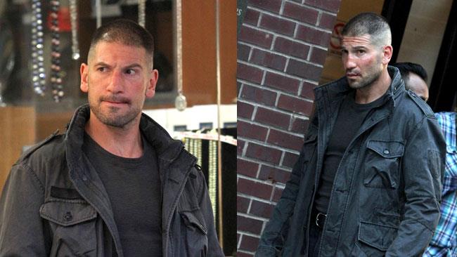 Prime immagini di Jon Bernthal sul set di Daredevil Jon Bernthal sul set di Daredevil