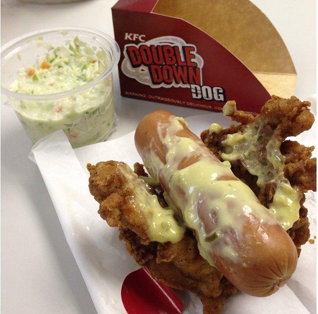 Il Double Down Dog nella foto di un fan